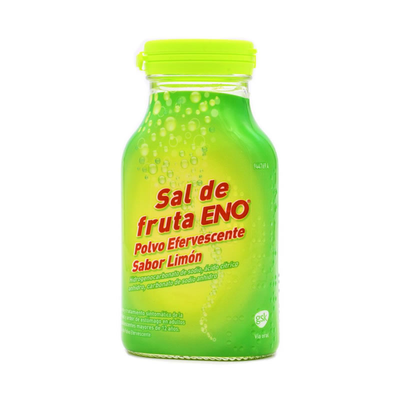 SAL DE FRUTA ENO POLVO EFERVESCENTE 1 FRASCO 150 G (SABOR LIMON)