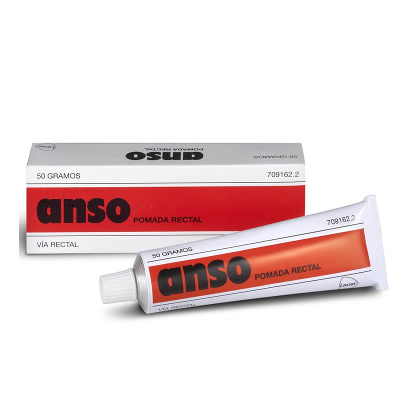 ANSO POMADA RECTAL 1 TUBO 50 G