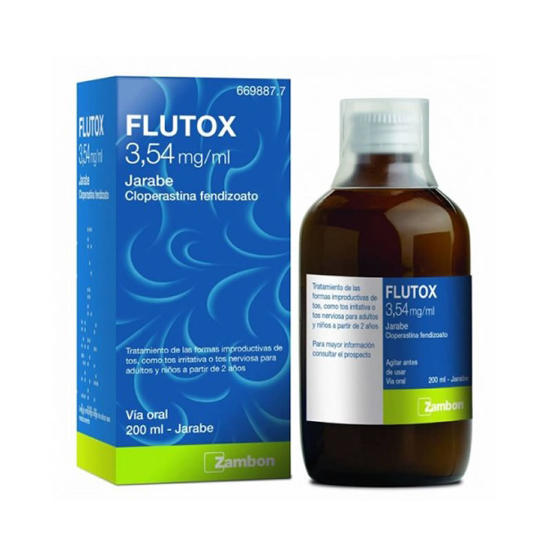 FLUTOX 3,54 MG/ML JARABE 1 FRASCO 200 ML