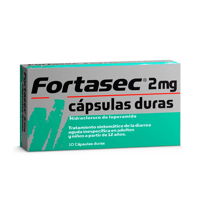 FORTASEC 2 MG 10 CAPSULAS