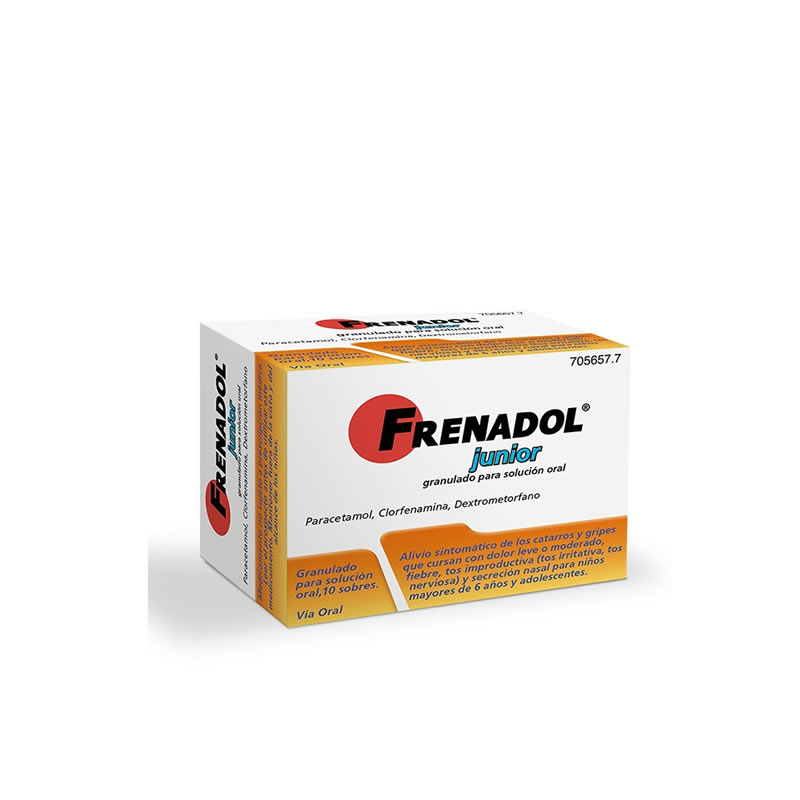 FRENADOL JUNIOR 10 SOBRES GRANULADO PARA SOLUCION ORAL