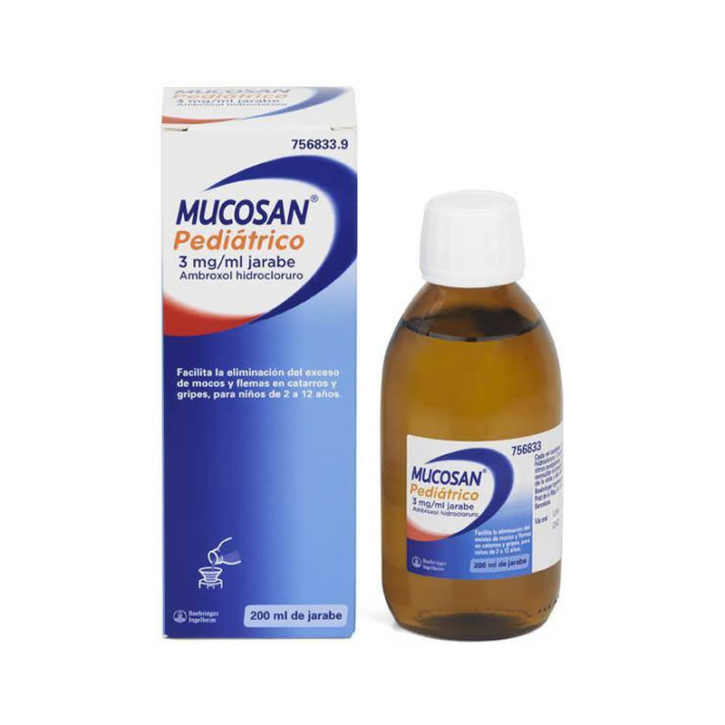 MUCOSAN PEDIATRICO 3 MG/ML JARABE 1 FRASCO 200 ML