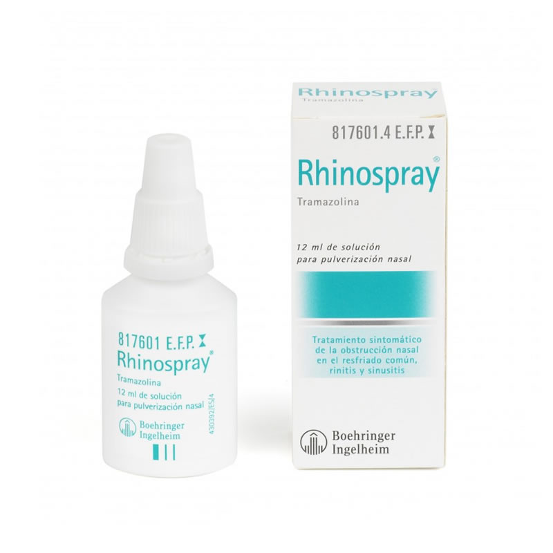 RHINOSPRAY 1,18 MG/ML SOLUCION PARA PULVERIZACION NASAL 1 FRASCO 12 ML